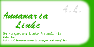 annamaria linke business card